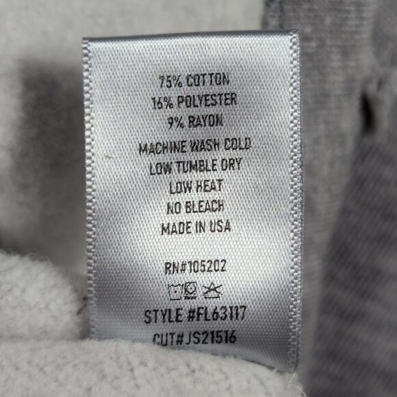 Chalet Et Cici Women’s L Gray Long Tunic Top Asymmetrical Pocket Art Wear Shirt - Picture 10 of 11